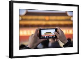 Gate of Heavenly Peace, Beijing, China-Paul Souders-Framed Photographic Print