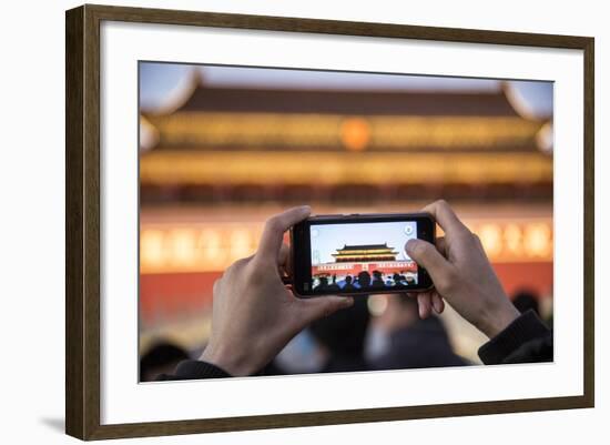 Gate of Heavenly Peace, Beijing, China-Paul Souders-Framed Photographic Print