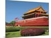 Gate of Heavenly Peace Gardens, the Forbidden City, Beijing, China-Miva Stock-Mounted Photographic Print