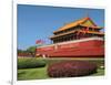 Gate of Heavenly Peace Gardens, the Forbidden City, Beijing, China-Miva Stock-Framed Photographic Print