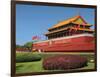 Gate of Heavenly Peace Gardens, the Forbidden City, Beijing, China-Miva Stock-Framed Photographic Print