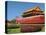 Gate of Heavenly Peace Gardens, the Forbidden City, Beijing, China-Miva Stock-Stretched Canvas