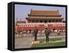 Gate of Heavenly Peace, Tiananmen Square, Beijing, China-G Richardson-Framed Stretched Canvas