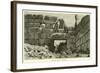 Gate of Lions at Mycenae-null-Framed Giclee Print