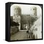 Gate of St Sebastian in the Aurelian Wall, Rome, Italy-Underwood & Underwood-Framed Stretched Canvas