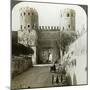 Gate of St Sebastian in the Aurelian Wall, Rome, Italy-Underwood & Underwood-Mounted Photographic Print