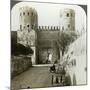 Gate of St Sebastian in the Aurelian Wall, Rome, Italy-Underwood & Underwood-Mounted Photographic Print