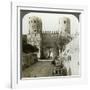 Gate of St Sebastian in the Aurelian Wall, Rome, Italy-Underwood & Underwood-Framed Photographic Print