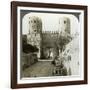 Gate of St Sebastian in the Aurelian Wall, Rome, Italy-Underwood & Underwood-Framed Photographic Print