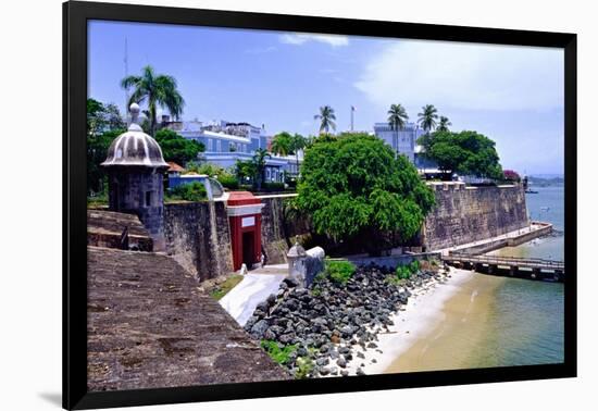 Gate of the City, Old San Juan, Puerto Rico-George Oze-Framed Photographic Print