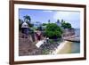 Gate of the City, Old San Juan, Puerto Rico-George Oze-Framed Photographic Print