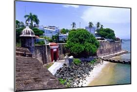 Gate of the City, Old San Juan, Puerto Rico-George Oze-Mounted Photographic Print
