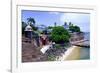 Gate of the City, Old San Juan, Puerto Rico-George Oze-Framed Photographic Print