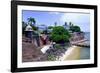 Gate of the City, Old San Juan, Puerto Rico-George Oze-Framed Photographic Print