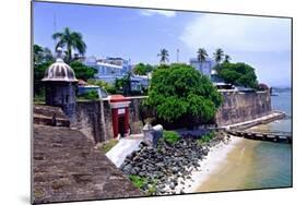 Gate of the City, Old San Juan, Puerto Rico-George Oze-Mounted Photographic Print