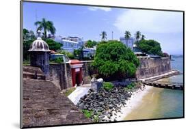 Gate of the City, Old San Juan, Puerto Rico-George Oze-Mounted Photographic Print