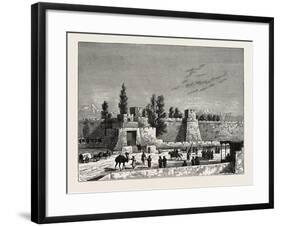 Gate of the Fort of Tangy-Shahr, Five Miles from Kashgar, Eastern Turkestan-null-Framed Giclee Print