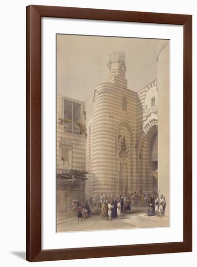 Gate of the Metwaleys, Cairo-David Roberts-Framed Premium Giclee Print