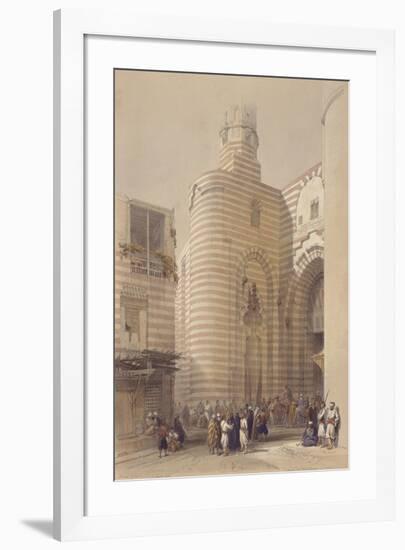 Gate of the Metwaleys, Cairo-David Roberts-Framed Premium Giclee Print