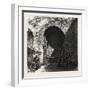 Gate of the Mosque in the Alhambra, Ganada, Spain, 19th Century-null-Framed Giclee Print