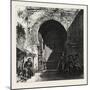 Gate of the Mosque in the Alhambra, Ganada, Spain, 19th Century-null-Mounted Giclee Print