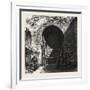 Gate of the Mosque in the Alhambra, Ganada, Spain, 19th Century-null-Framed Giclee Print