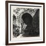 Gate of the Mosque in the Alhambra, Ganada, Spain, 19th Century-null-Framed Giclee Print