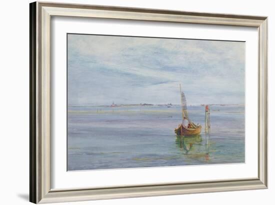 Gate of the Sea, Venice, 1873-John William Inchbold-Framed Giclee Print