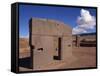 Gate of the Sun at the Site of Tiahuanaco, Lake Titicaca, in Bolivia-Simanor Eitan-Framed Stretched Canvas