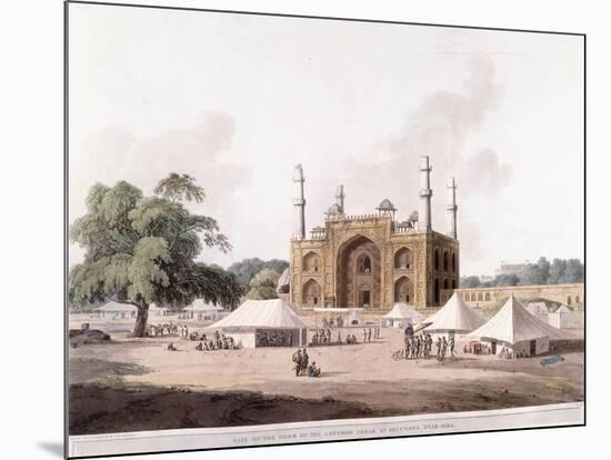 Gate of the Tomb of the Emperor Akbar-Thomas Daniell-Mounted Giclee Print