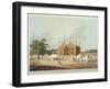 Gate of the Tomb of the Emperor Akbar-Thomas & William Daniell-Framed Giclee Print