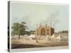 Gate of the Tomb of the Emperor Akbar-Thomas & William Daniell-Stretched Canvas