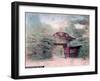 Gate of Zojoji Buddhist Temple, Shiba Park, Tokyo-null-Framed Giclee Print