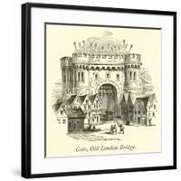 Gate, Old London Bridge-null-Framed Giclee Print