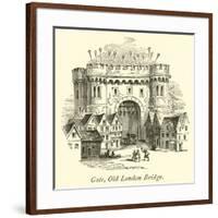 Gate, Old London Bridge-null-Framed Giclee Print