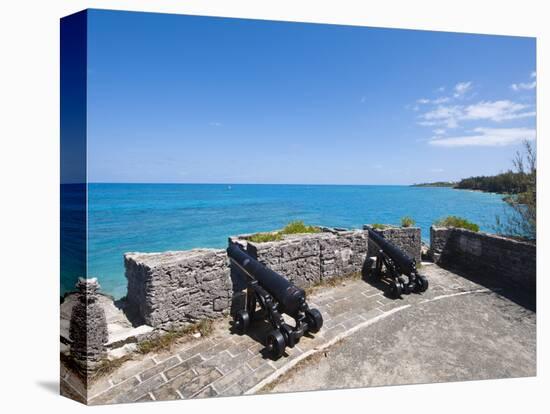 Gate's Fort Park and Fort, Bermuda, Central America-Michael DeFreitas-Stretched Canvas