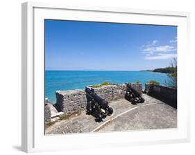 Gate's Fort Park and Fort, Bermuda, Central America-Michael DeFreitas-Framed Photographic Print