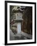 Gate Sculptures-NaxArt-Framed Art Print