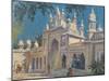 Gate, the Palace, Mysore, 2011-Tim Scott Bolton-Mounted Giclee Print