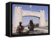 Gate to Khyber Pass at Jamrud Fort, Pakistan-Ursula Gahwiler-Framed Stretched Canvas