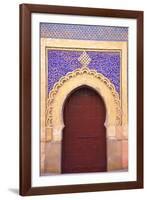 Gate to Royal Palace, Meknes, Morocco, North Africa, Africa-Neil Farrin-Framed Photographic Print