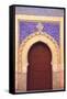 Gate to Royal Palace, Meknes, Morocco, North Africa, Africa-Neil Farrin-Framed Stretched Canvas