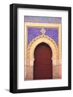 Gate to Royal Palace, Meknes, Morocco, North Africa, Africa-Neil Farrin-Framed Photographic Print