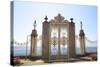 Gate to the Bosphorus, Dolmabahce Palace, Istanbul, Turkey, Europe-Neil Farrin-Stretched Canvas