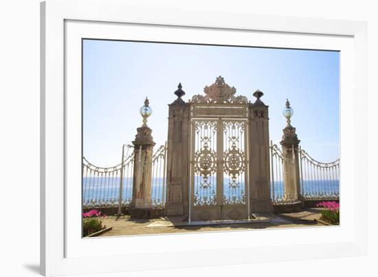 Gate to the Bosphorus, Dolmabahce Palace, Istanbul, Turkey, Europe-Neil Farrin-Framed Photographic Print