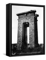 Gate to the North of Karnak, Nubia, Egypt, 1878-Felix Bonfils-Framed Stretched Canvas