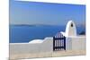 Gate to the Sea - Santorini Island-Netfalls-Mounted Photographic Print