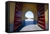 Gate to the Temple of Heaven, Beijing, China-George Oze-Framed Stretched Canvas