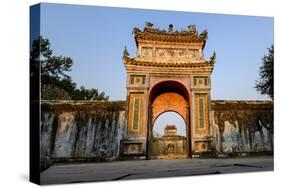 Gate, Tomb of Emperor Tu Duc of Nguyen Dynasty, Dated 1864, Group of Hue Monuments-Nathalie Cuvelier-Stretched Canvas