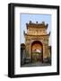 Gate, Tomb of Emperor Tu Duc of Nguyen Dynasty, Dated 1864, Group of Hue Monuments-Nathalie Cuvelier-Framed Photographic Print